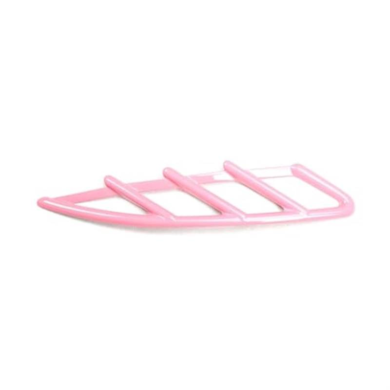 Automobil Ansaugrohr Für Benz für Smart für Fortwo 451 2009-2014 Auto Seitenflügel Kotflügel Air Vent Abdeckung Trim Aufkleber Auto Lufteinlässe(Pink) von QGQFDEYUNB