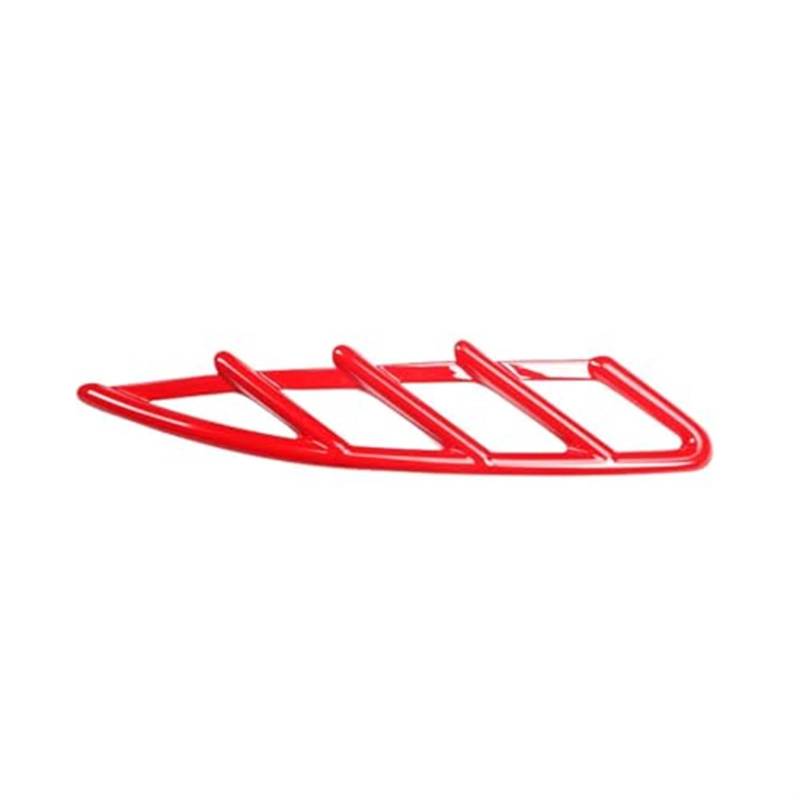 Automobil Ansaugrohr Für Benz für Smart für Fortwo 451 2009-2014 Auto Seitenflügel Kotflügel Air Vent Abdeckung Trim Aufkleber Auto Lufteinlässe(Red) von QGQFDEYUNB