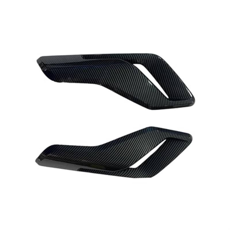Automobil Ansaugrohr Für Ford Für F150 Für Raptor 2021-2023 Auto Vorderseite Flügel Fender Air Vent Grill Abdeckung Auto Luft einlässe(Carbon Fiber) von QGQFDEYUNB