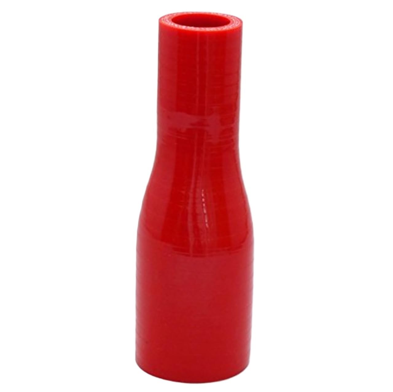 Automobil Ansaugrohr Für Luft oder Wasser 38 mm > 25 mm gerader, verstärkter Silikon-Reduzier-Einlassanschlussschlauch(‎Red) von QGQFDEYUNB