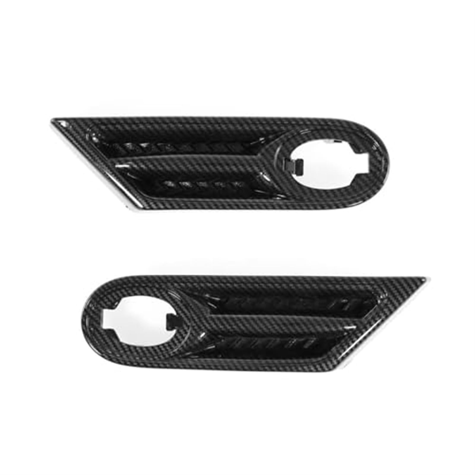 Automobil Ansaugrohr Für MINI Für Cooper Für R56 Für R57 Für R58 Für R59 2007-2013 Auto Seite Fender Lünette Trim Auto Lufteinlässe(Carbon Fiber Pattern) von QGQFDEYUNB