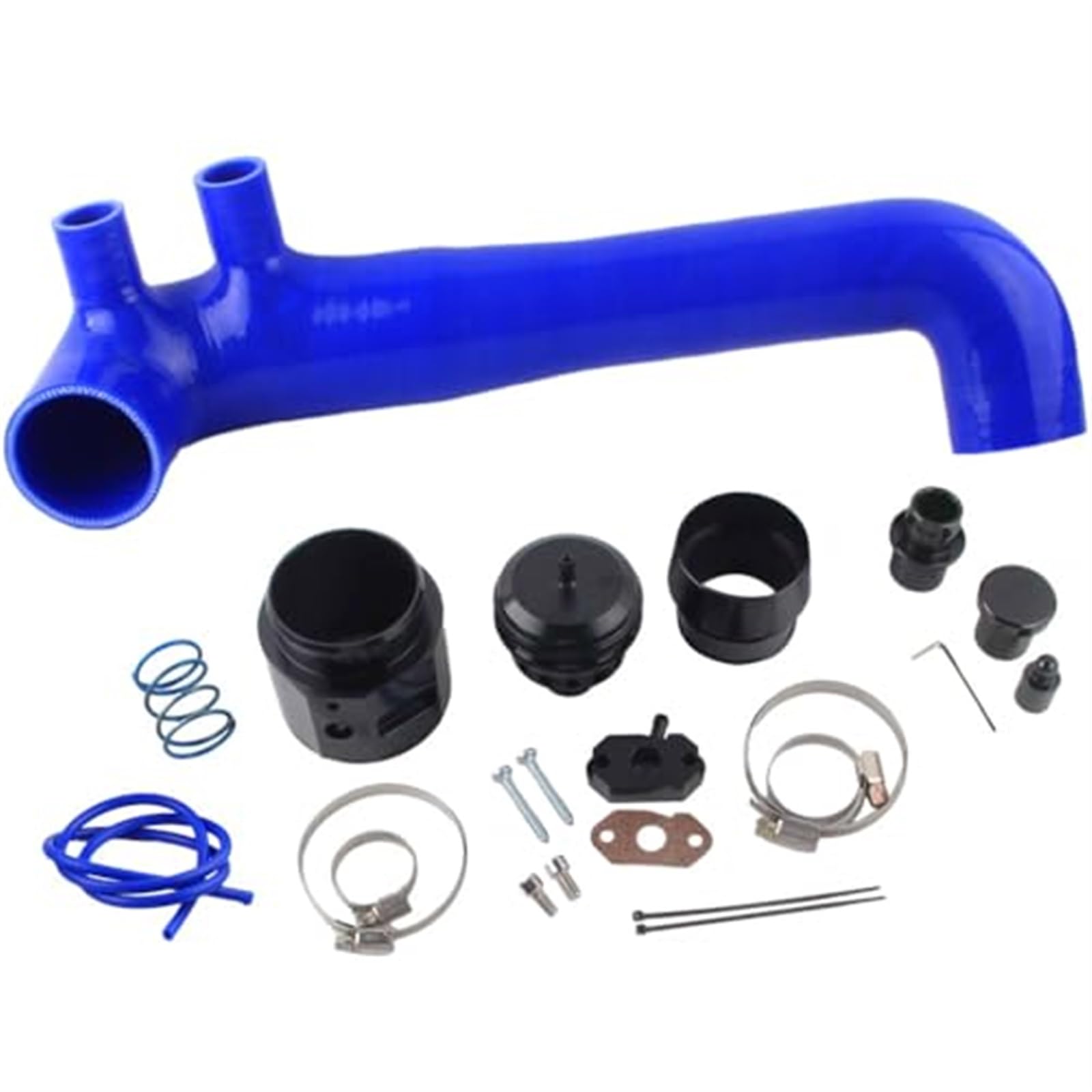 Automobil Ansaugrohr Für Seat für Ibiza 1.2 für Tsi 1.4tsi für Leon 1.2 für Tsi ab 2015 Induktionsrohr Luftansaugrohr Auto Dump Blow Off Ventil-Kits(Blue Hose) von QGQFDEYUNB