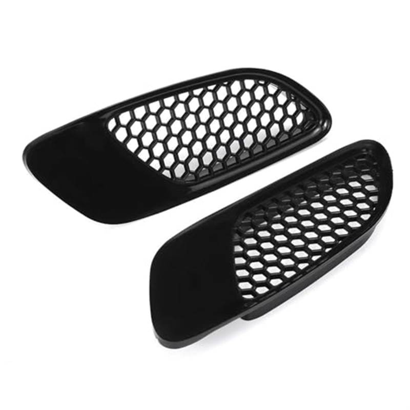 Automobil Ansaugrohr Für VW Für Golf 6 7 MK6 MK7 Für GTI Für GTD R Auto Motorhaube Vent Lamellen Air Scoop Motorhaube Vent Abdeckung Lufteinlass Abdeckung(Glossy Black) von QGQFDEYUNB