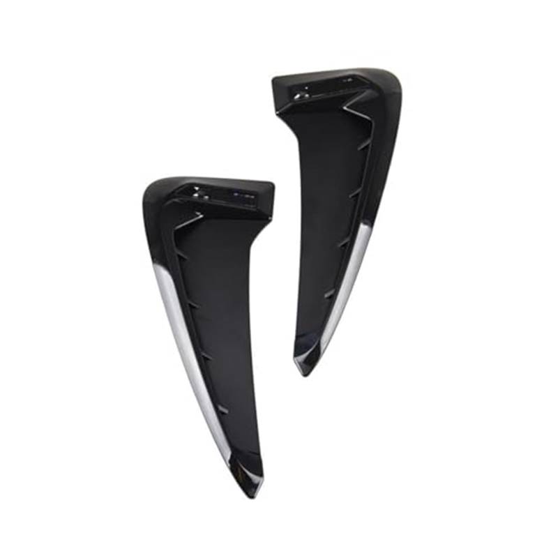 Automobil Ansaugrohr Für X5 Für F15 2014-2017 Auto Seite Flügel Luftstrom Kotflügel Grill Outlet Intake Vent Trim Auto Lufteinlässe(Black) von QGQFDEYUNB