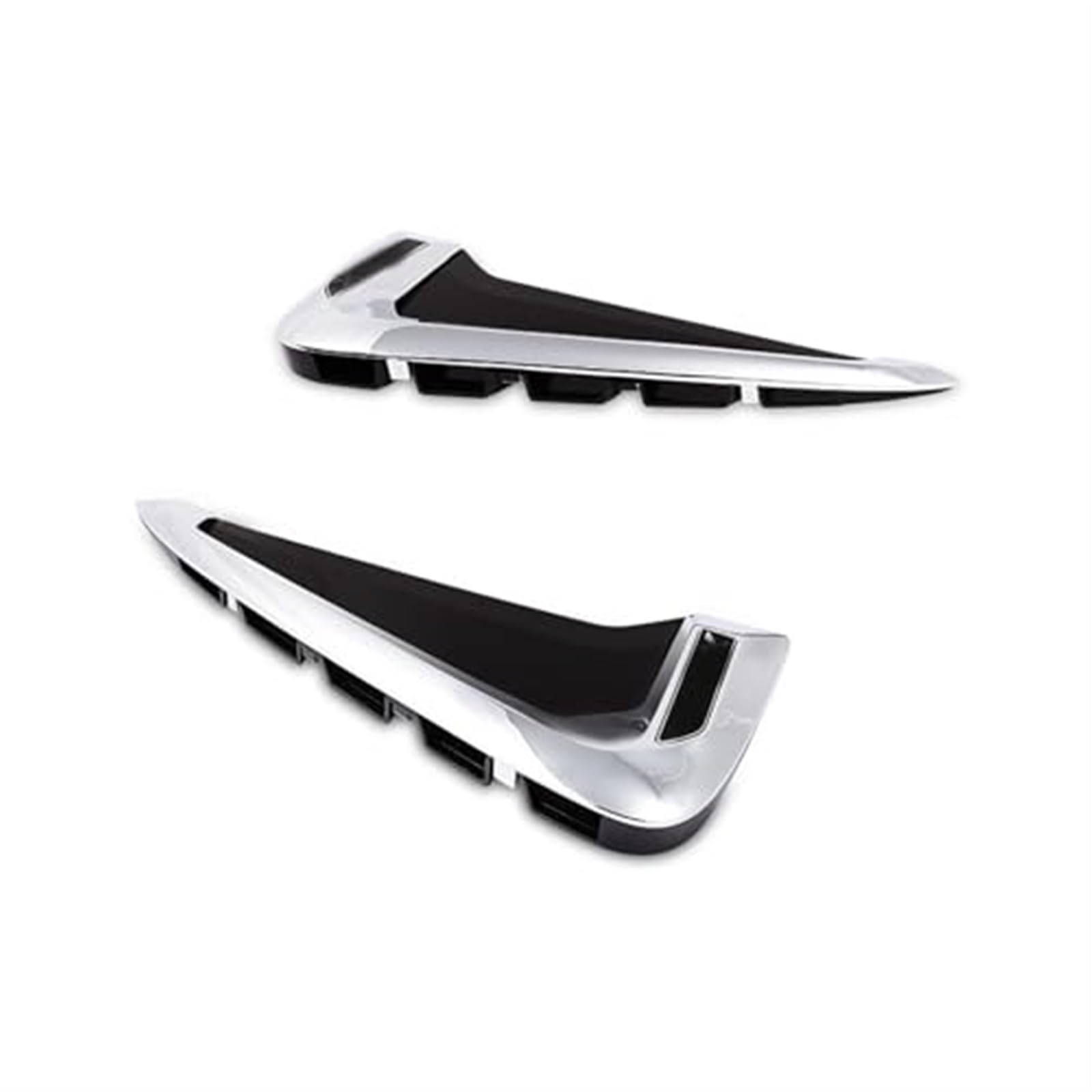 Automobil Ansaugrohr Für X5 Für F15 2014-2017 Auto Seite Flügel Luftstrom Kotflügel Grill Outlet Intake Vent Trim Auto Lufteinlässe(Silver) von QGQFDEYUNB