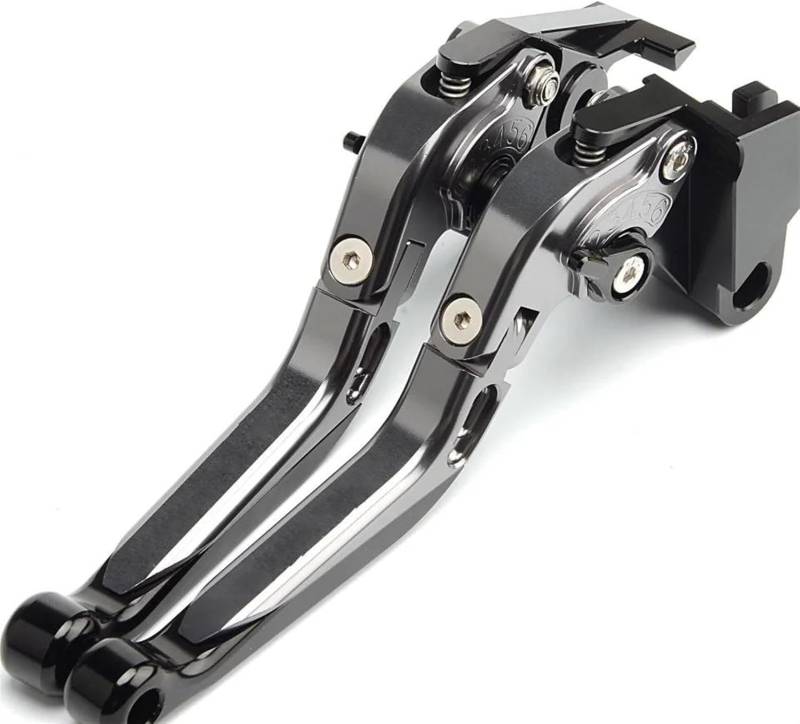 Für Enfield Continental GT 650 Continental GT 535 650 Inter-Ceptor C5 B5 2017 484 Motorradbremskupplungshebel Ausziehbar Klappbar Verstellbar Motorrad Griff Bremshebel(Titanium) von QGQFDEYUNB