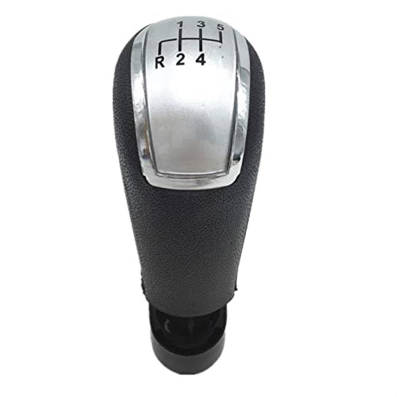 Für Skoda Für Octavia Für A5 Für A6 2004 2005 2006 2007 2008-2012 Auto Schaltknauf Kopf hebel Stift Griff Gamasche Boot Abdeckung Fall Schaltknauf Hebel Auto(‎5 Speed Silver Knob) von QGQFDEYUNB