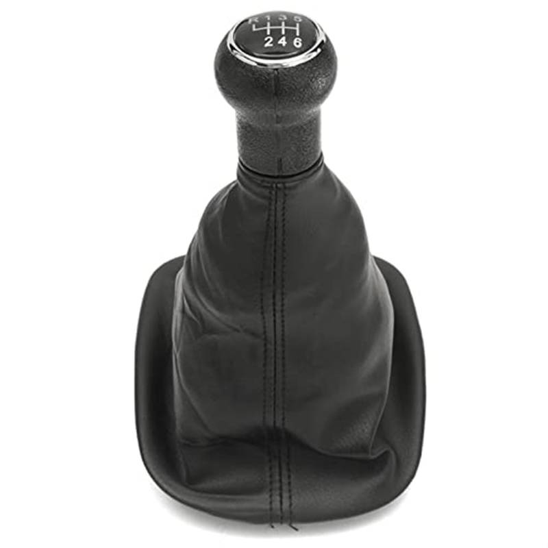 Für VW Für Passat B5 B5.5 B6 1996 1997 1998 1999 2000 2001 2002-2005 6-Gang-Auto-Schaltknauf Hebel Shifter Stick Gamasche Kofferraumabdeckung Schaltknauf Hebel Auto von QGQFDEYUNB
