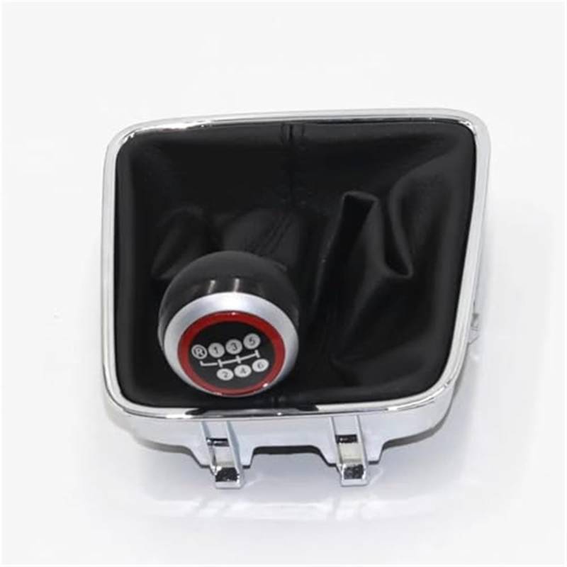 Für VW für Tiguan 2007 2008 2009 2010 2011 Auto-Shift-Schaltknauf Hebel Gaitor Kofferraumabdeckung 5-Gang-Schaltknauf Schaltknauf Hebel Auto(‎6 Speed Type 6) von QGQFDEYUNB