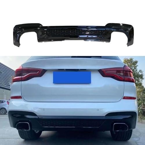 Spoiler flügel Für X3/G01 X3M Style Heckunterlippendiffusor Auto Heckdiffusorlippe Autoersatzteil Auto Heckstoßstangenlippendiffusor Autozubehör von QGQFDEYUNB