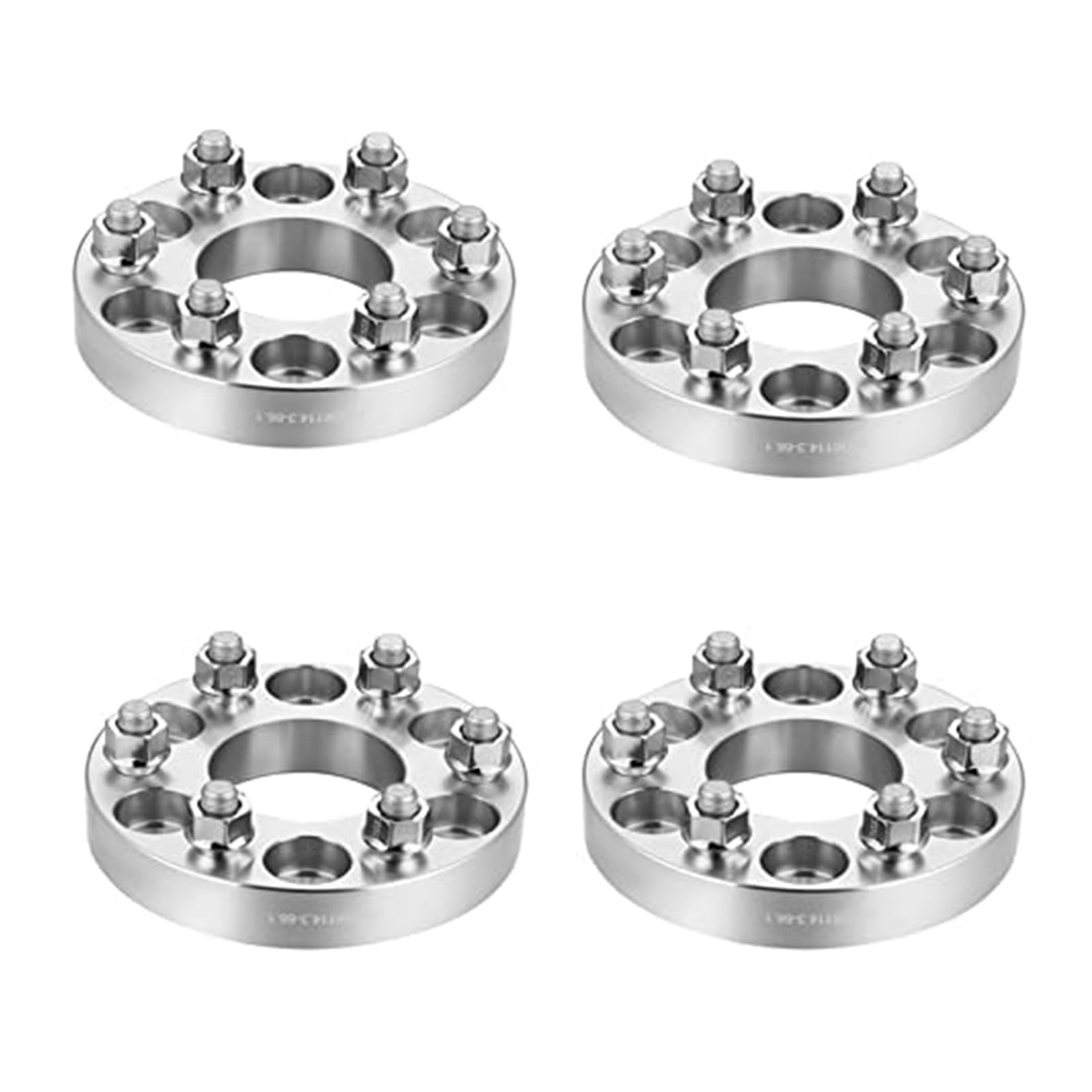 Spurverbreiterung Für 4 stücke 6 Lug Auto Rad Spacer Adapter PCD 6x114,3 Zentrum Bohrung 66,1mm Gewinde M12x1,25 Dicke 30mm Hub Centric von QGQFDEYUNB