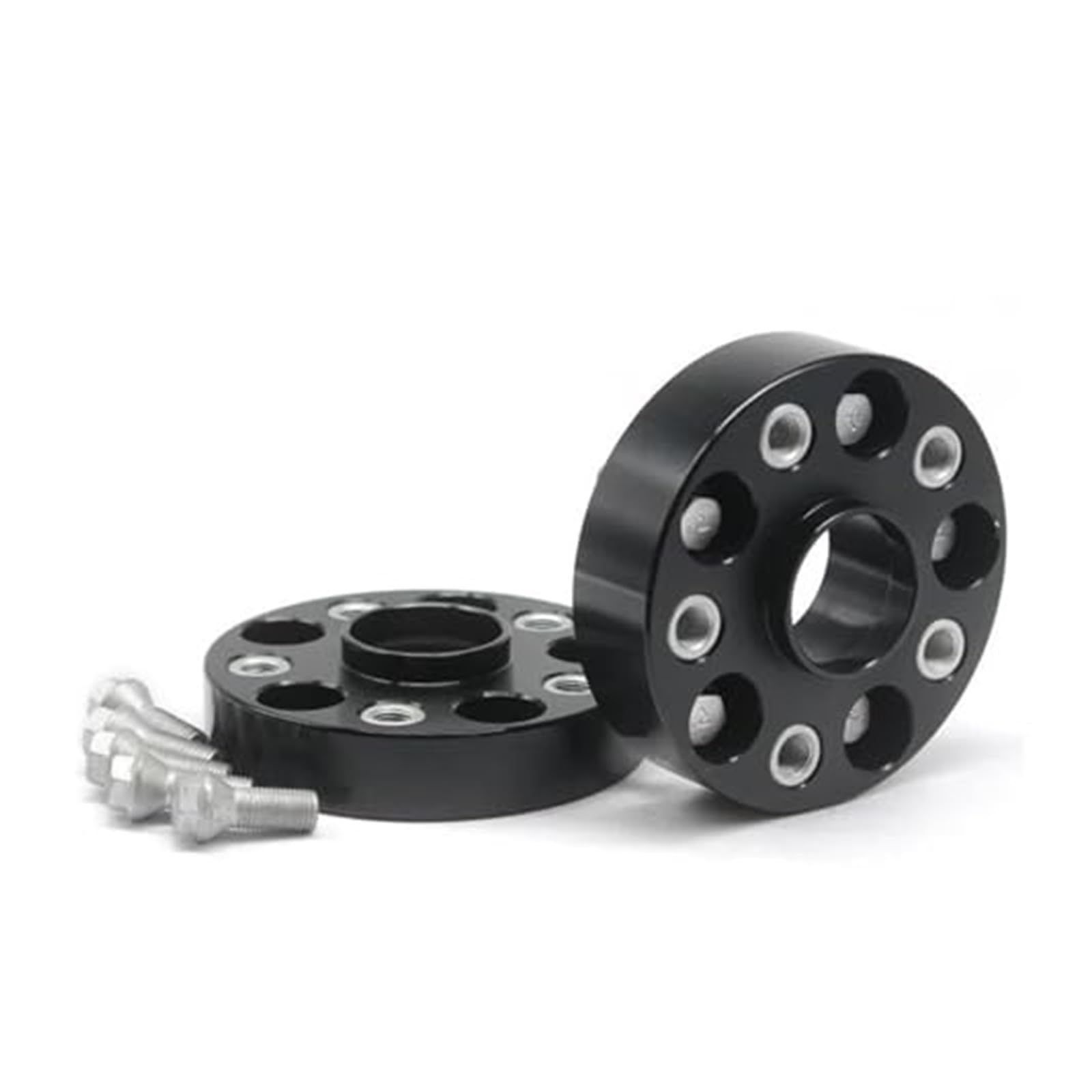 Spurverbreiterung Für TT Für Q3 Für R8 Für A3 Für A6 2 Stücke 20 25 30 35 40 50mm Spurverbreiterungen Adapter PCD 5x11 2 57,1mm Auto Rad Adapter Zubehör(2PCD 60mm) von QGQFDEYUNB