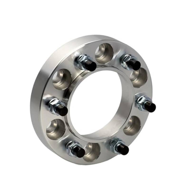 Spurverbreiterung PCD 6x139,7 CB 100mm M12XP1.2530 35 38 50mm Forge Aluminium Spurverbreiterung Adapter Universal Auto Spurverbreiterungen 2 Stück Zubehör(‎2pcs 50mm Silver-01) von QGQFDEYUNB