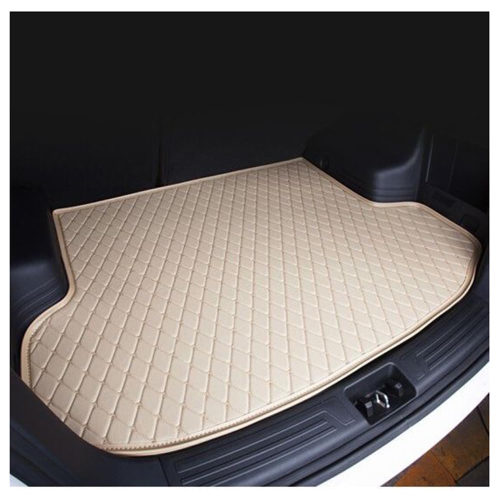Auto Leder Kofferraummatten, Für Peugeot 5008 7 Seats 2017-2023 Langlebiges Wasserdicht Kratzfest Kofferraumwanne Schutzmatte, Innenraum ZubehöR,normal-D Beige Auto Leder Kofferraummatten, Für Peugeot 5008 7 Seats 2017-2023 Langlebiges Wasserdicht Kratzfest Kofferraumwanne Schutzmatte, Innenraum ZubehöR,normal-D Beige von QHYFDC