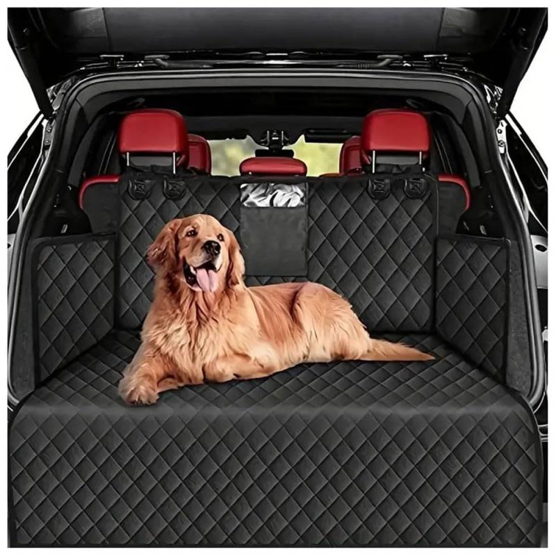 Kofferraumschutz mit Ladekantenschutz, für Peugeot 308 Auto Kofferraum Hundedecke wasserdicht Kratzfest,normal-A von QHYFDC