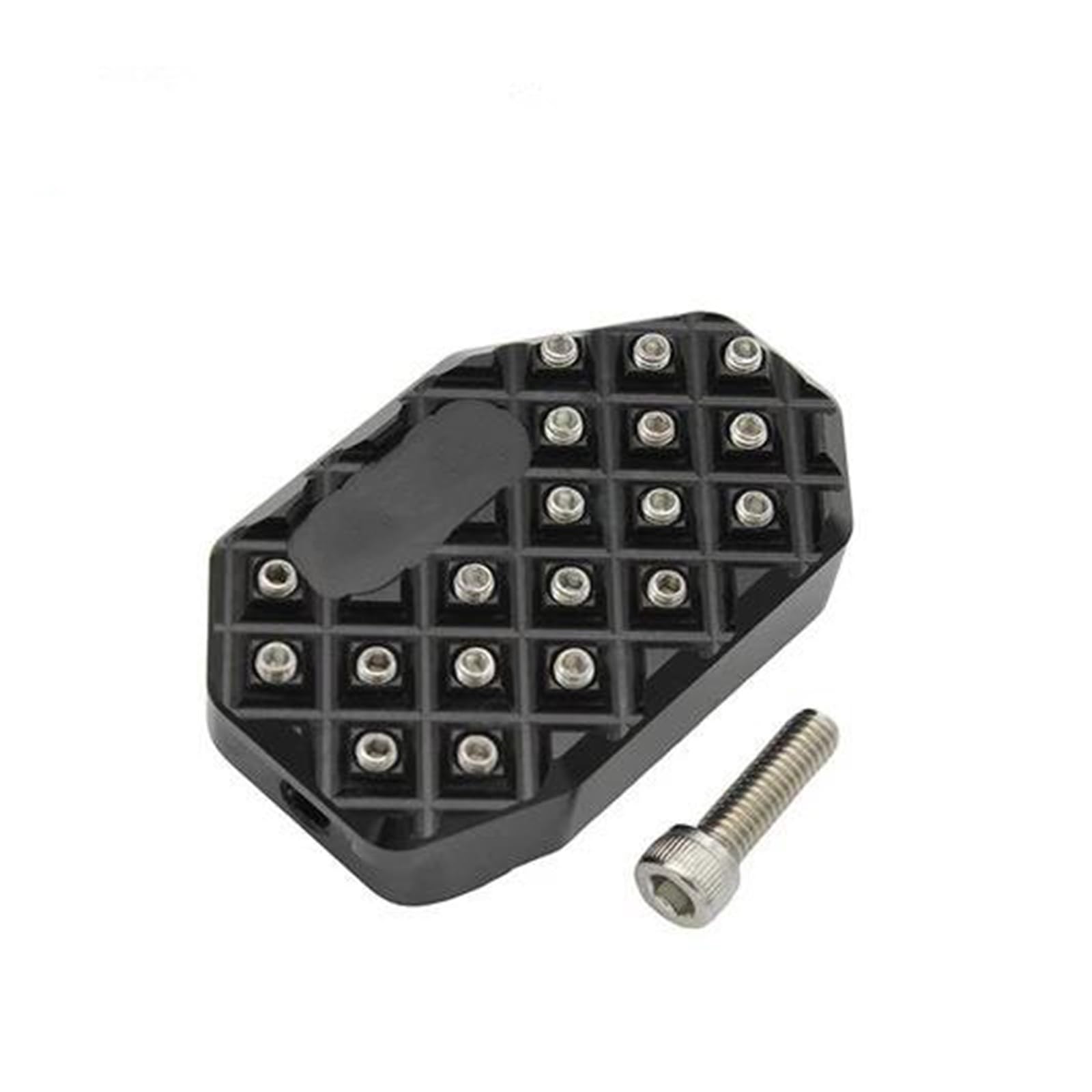 Aluminiumpedal Für CFMOTO 450SS 450SR 450 SR SS 2022-2024 Motorrad Fuß Hinten Bremsbelag Vergrößern Verlängerung Peg Pad Extender Teile(Black) von QIBOZNG