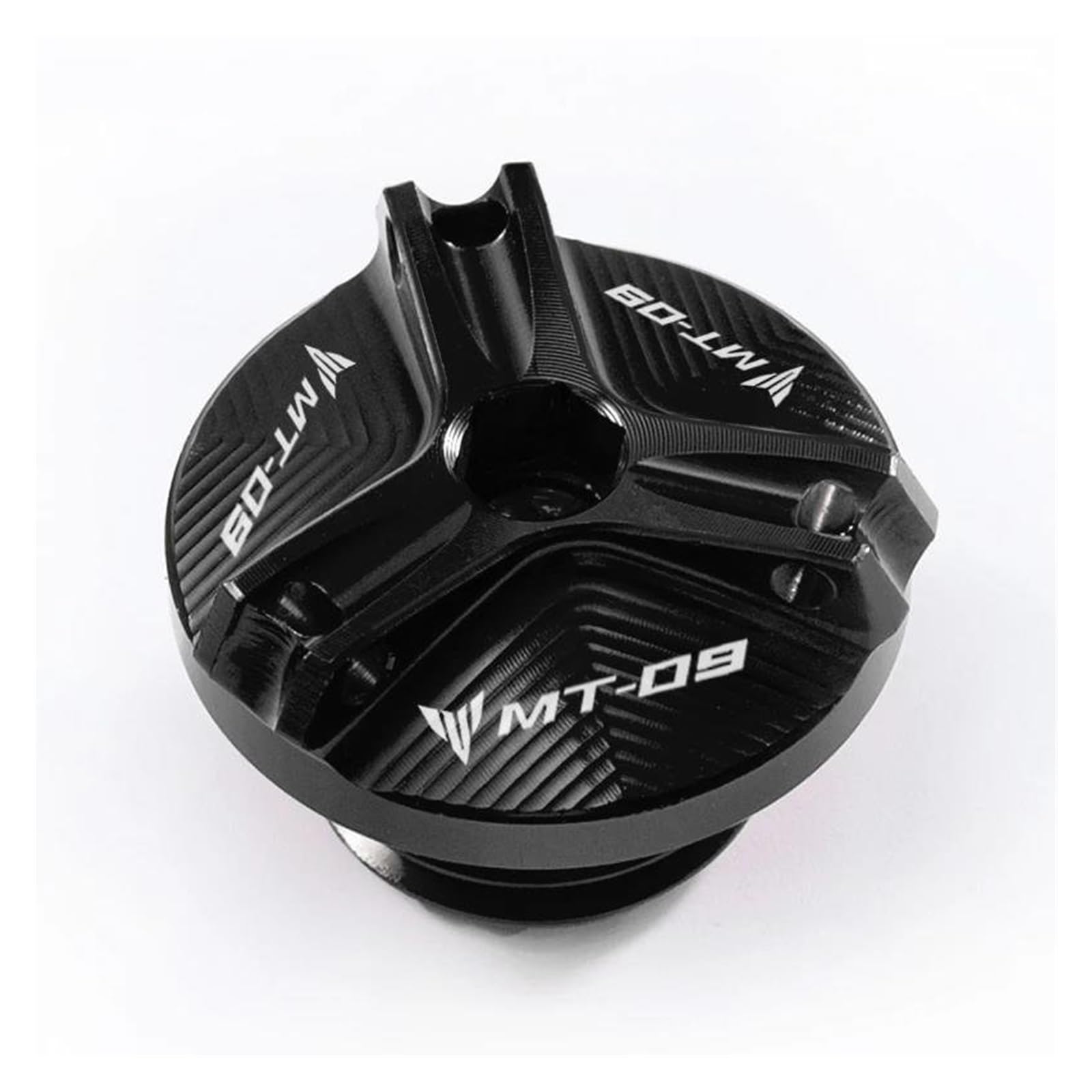 Öleinfüllschutzkappe Für YAM&AHA MT09 Mt 09 MT09 SP 2021 Tracer 900 GT FZ 09 FJ 09 Billet Motor Öl Stecker(Black) von QIBOZNG