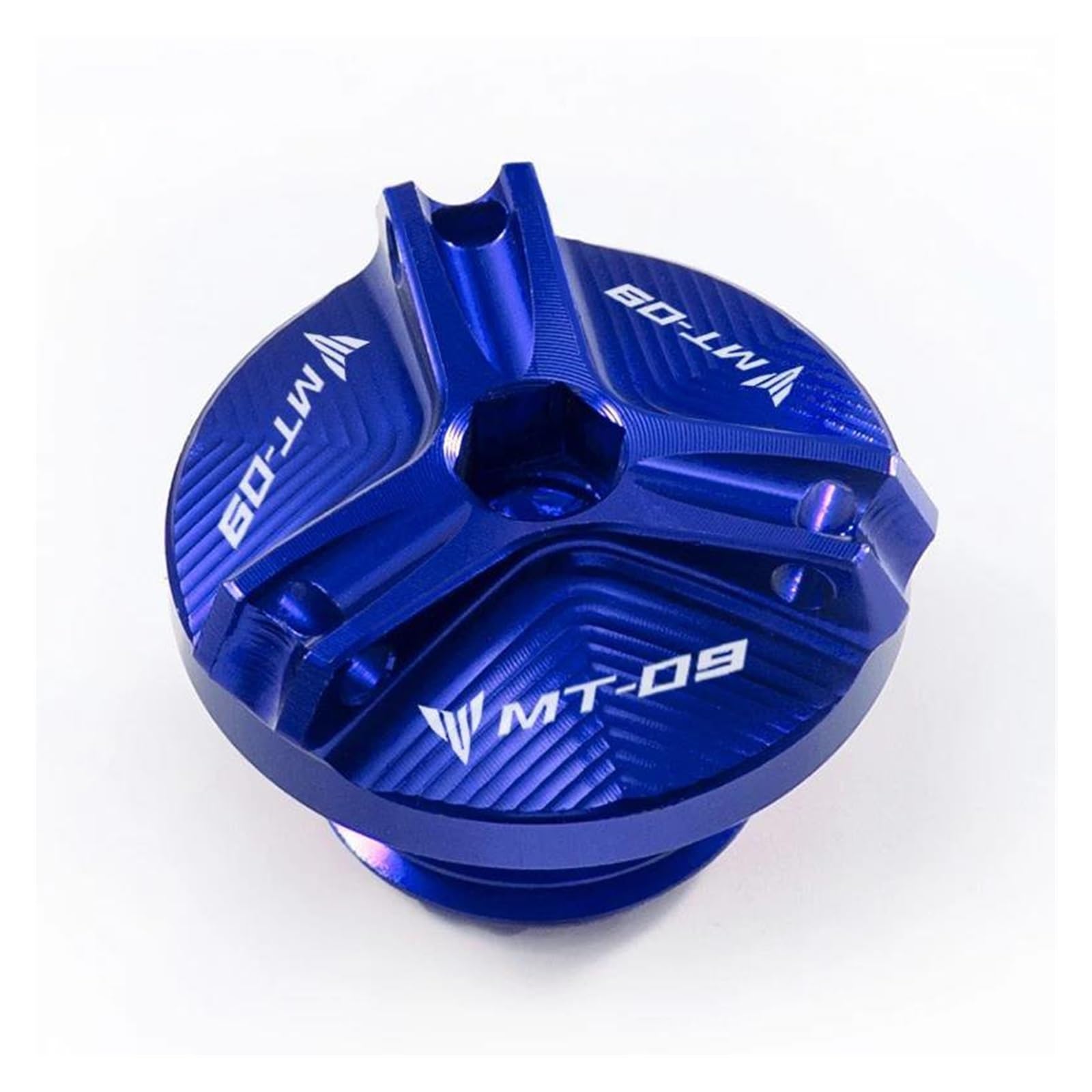 Öleinfüllschutzkappe Für YAM&AHA MT09 Mt 09 MT09 SP 2021 Tracer 900 GT FZ 09 FJ 09 Billet Motor Öl Stecker(Blue) von QIBOZNG