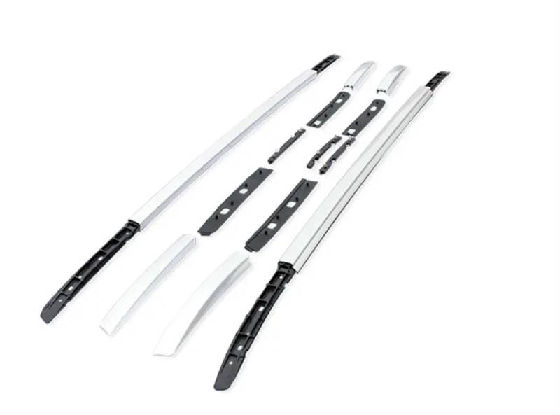 6 Teile/Satz Gepäck Gepäckträger Träger Dachreling Dachträger Dachreling Für Mitsubishi Für Outlander 2016 2017 2018 2019 Dachgepäckträger Aus Aluminiumlegierung(Silber) von QIFANB