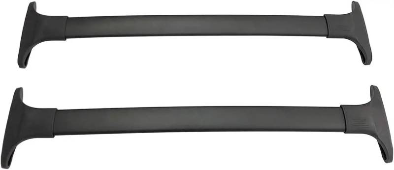Auto Dachträger Seite Bars Kreuz Schienen Dach Rack Gepäck Träger Rack 2Pcs Für Ford Für Ecosport 2013 2014 2015 2016 2017 2018 2019 2020 Dachgepäckträger Aus Aluminiumlegierung(Schwarz) von QIFANB