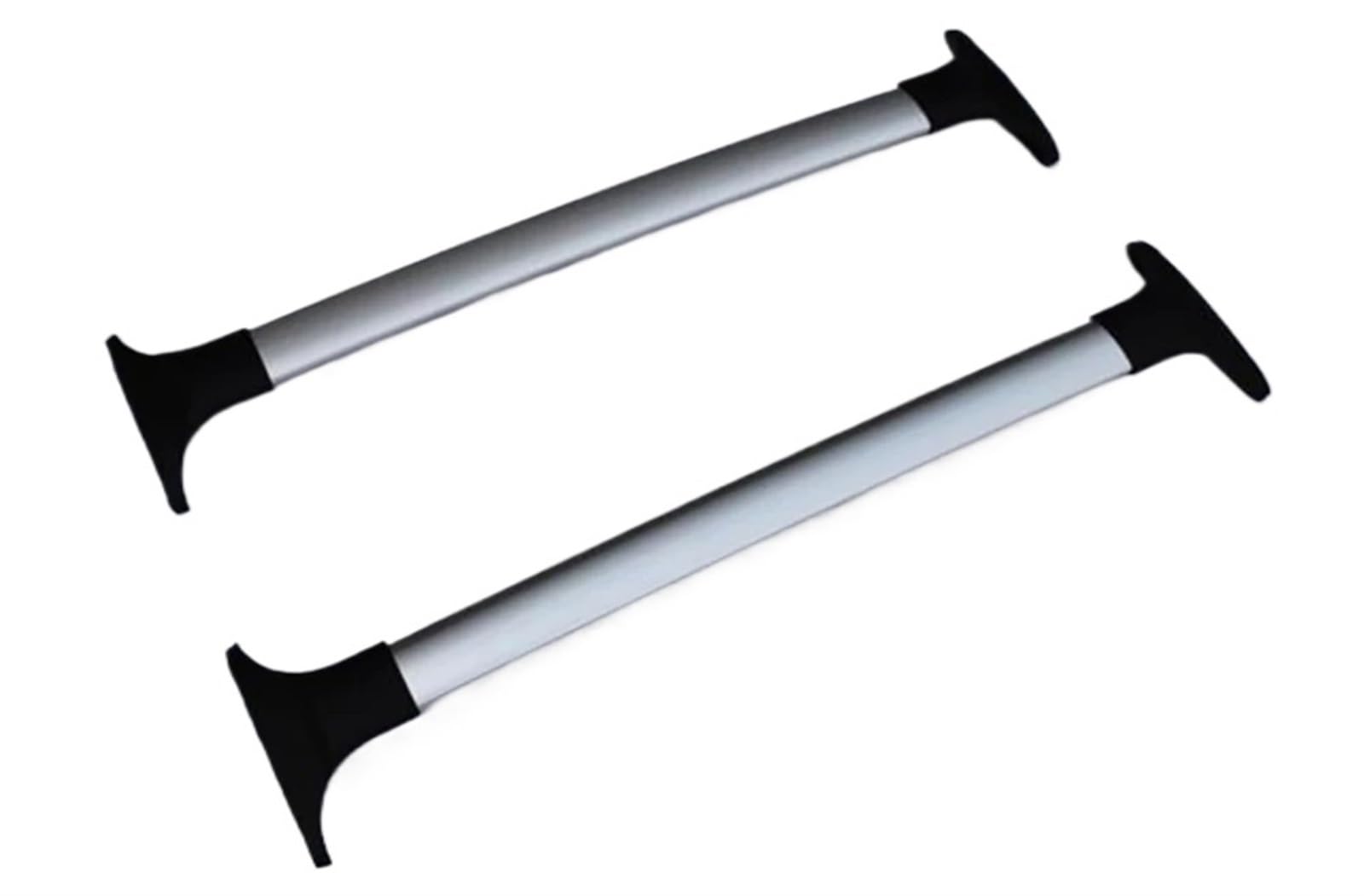 Auto Dachträger Seitenstangen Kreuzschienen Dachträger Gepäckträger Rack 2 Stück Für Ford Für Ecosport 2013 2014 2015 2016 2017 2018 2019 2020 Dachgepäckträger Aus Aluminiumlegierung(Silber) von QIFANB