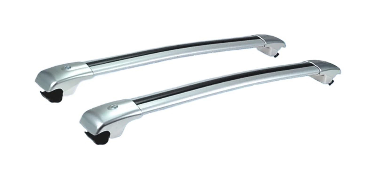 Dachrelingträger Querträger Für Ford Für Explorer 2011 2012 2013 2014 2015 Querträger Abschließbar 2 Stück Dachgepäckträger Aus Aluminiumlegierung(Silber) von QIFANB