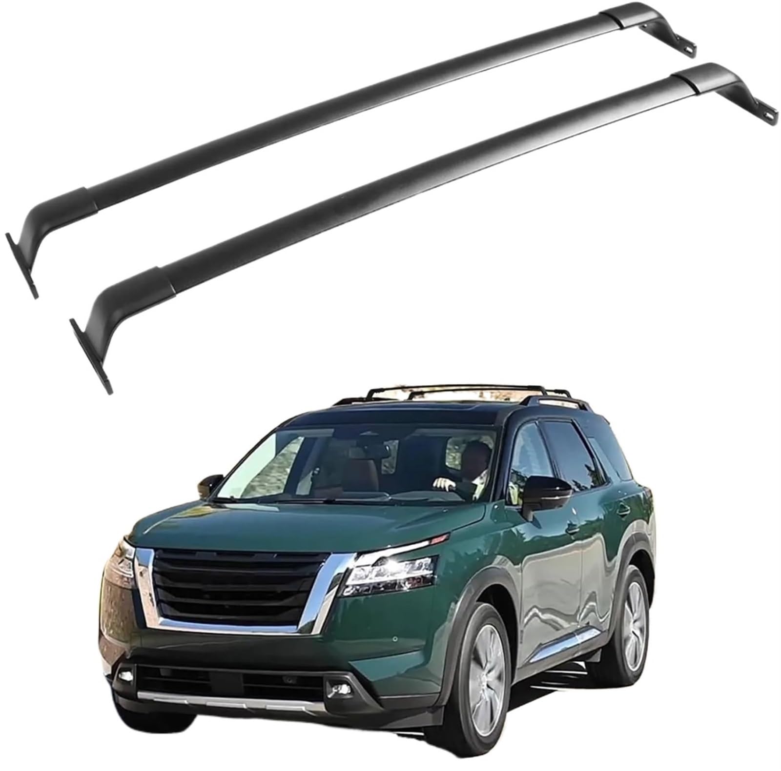 Dachträger Querträger 2 Teile/Satz Gepäckträger Frachtträger 220LBS Für Nissan Für Pathfinder SV SL 2022 2023 2024 Dachgepäckträger Aus Aluminiumlegierung Dachträger Querträger 2 Teile/Satz Gepäckträger Frachtträger 220LBS Für Nissan Für Pathfinder SV SL 2022 2023 2024 Dachgepäckträger Aus Aluminiumlegierung von QIFANB