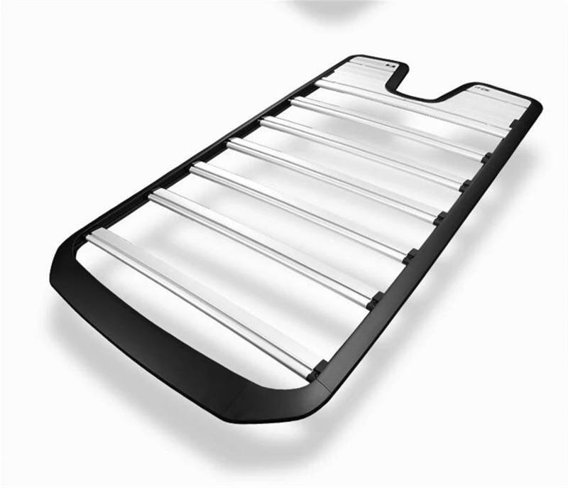 Dachträger Schiene Gepäck Querstange Schienenkästen Korb Für Land Für Rover Für Defender 110 2020 2021 2022 Dachgepäckträger Aus Aluminiumlegierung(Silber) von QIFANB
