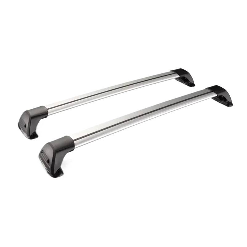 Für Hyundai Für I40 5-dr Kombi 2011 2013 2014 2015 2016 2017 2018 2018 2020 2 Stück Dachträger Spezielle Gürtelschloss DACHTRÄGER Corss Rack Dachgepäckträger Aus Aluminiumlegierung(Silber) von QIFANB