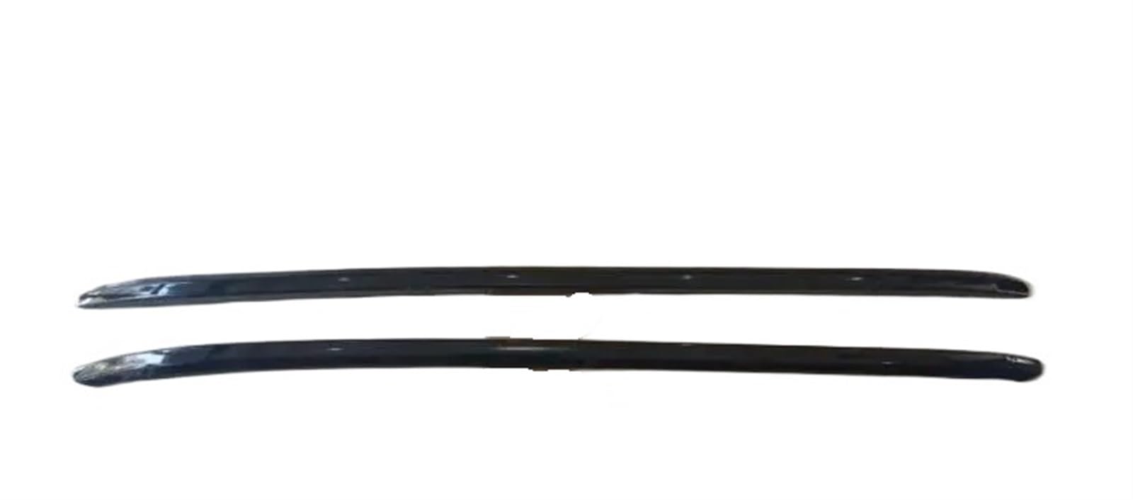 Für Macan 2014 2015 2016 2017 Silber Und Schwarz Dachreling Rack Seitenstangen Dekoration Zierblende Dachgepäckträger Aus Aluminiumlegierung(Schwarz) von QIFANB