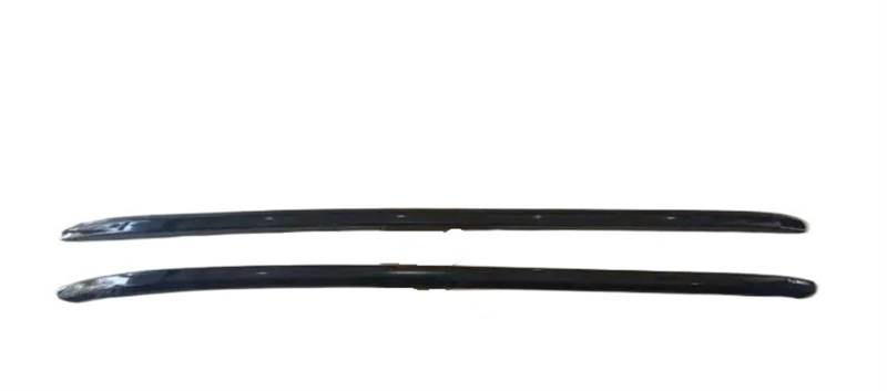 Für Macan 2014 2015 2016 2017 Silber Und Schwarz Dachreling Rack Seitenstangen Dekoration Zierblende Dachgepäckträger Aus Aluminiumlegierung(Schwarz) von QIFANB