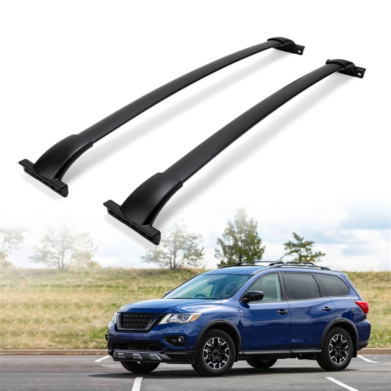 Für Nissan Für Pathfinder 2013 2014 2015 2016 2017 2018 2019 2020 Dachträger Kreuzstangen SUV Gepäckträger Kajaks Fahrrad Kanus Dachhalter Dachgepäckträger Aus Aluminiumlegierung Für Nissan Für Pathfinder 2013 2014 2015 2016 2017 2018 2019 2020 Dachträger Kreuzstangen SUV Gepäckträger Kajaks Fahrrad Kanus Dachhalter Dachgepäckträger Aus Aluminiumlegierung von QIFANB