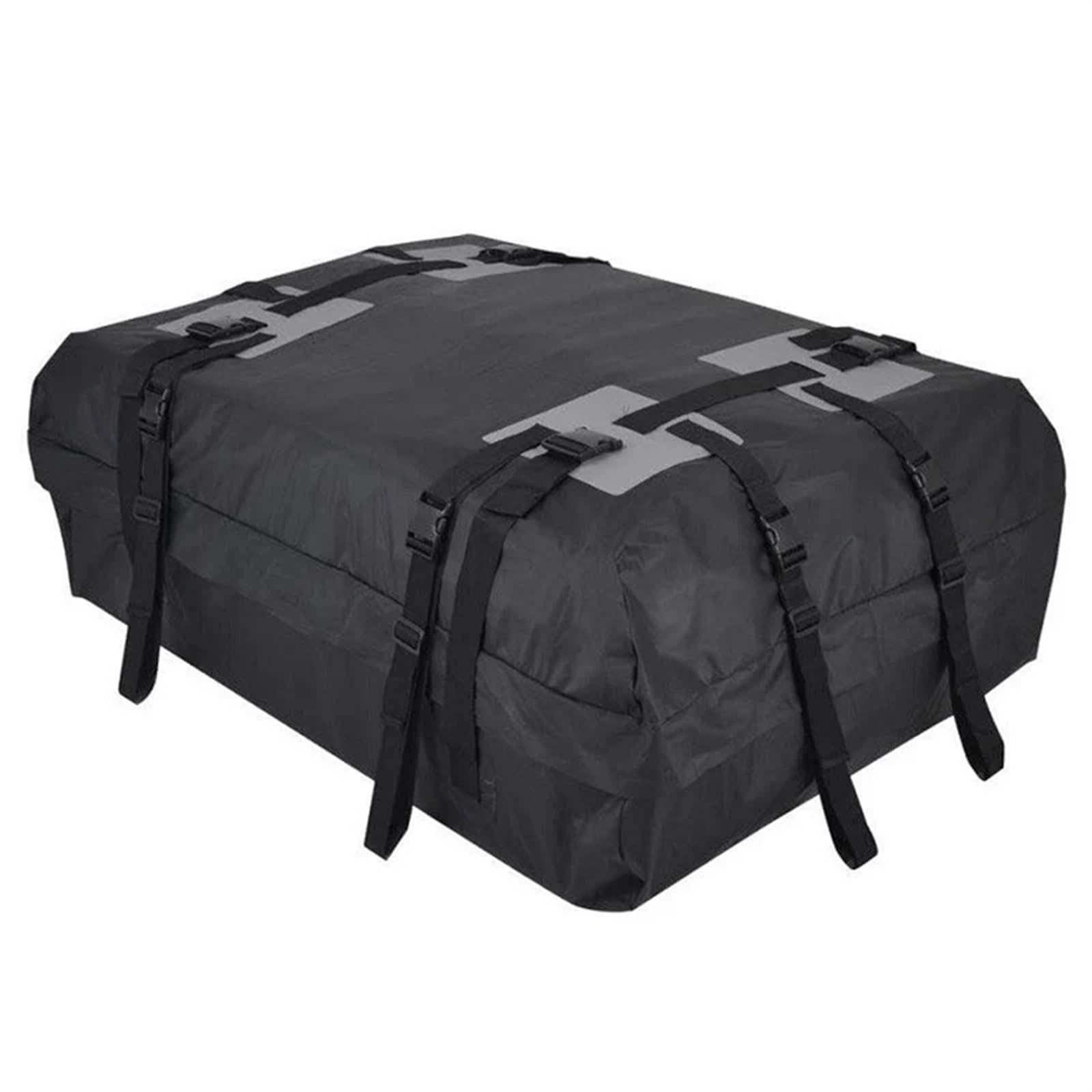 Für Reise Camping Gepäck Lagerung Box wasserdichte Cargo Tasche Auto Dach Fracht Träger Universal Gepäck Tasche Lagerung Cube Tasche Dachgepäckträger Aus Aluminiumlegierung(Non-Slip mat) von QIFANB