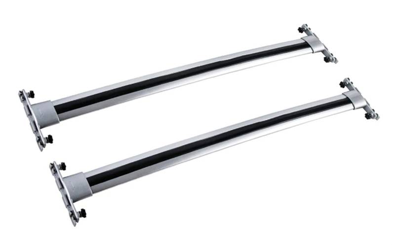 Für Toyota Für Land Für Cruiser 200 V8 LC 200 LC200 2008 2009 2010 2011 2012 2013 2014 2015 2016 2017 2018 2019-2021 Querträger Dachträger Dachreling Dachgepäckträger Aus Aluminiumlegierung(Silber) von QIFANB