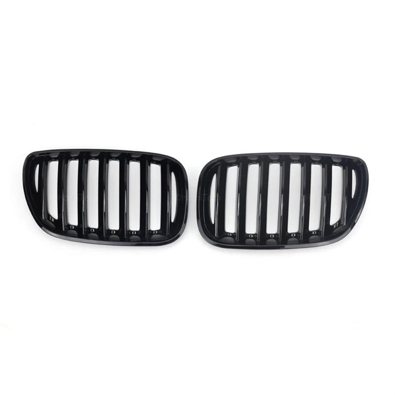 Haube Mesh Kühlergrill 1 Paar Für X5 E53 LCI 2004 2005 2006 Auto Vorderen Stoßfänger Niere Grill Gitter Für von QIFANB