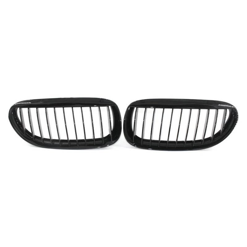 Haube Mesh Kühlergrill 2 Stücke Frontstoßstange Nierengrill Auto-Styling Mesh Grill Für E63 E64 6 Serie 650i Für M6 2004 2005 2006 2007 2008 2009 2010 von QIFANB