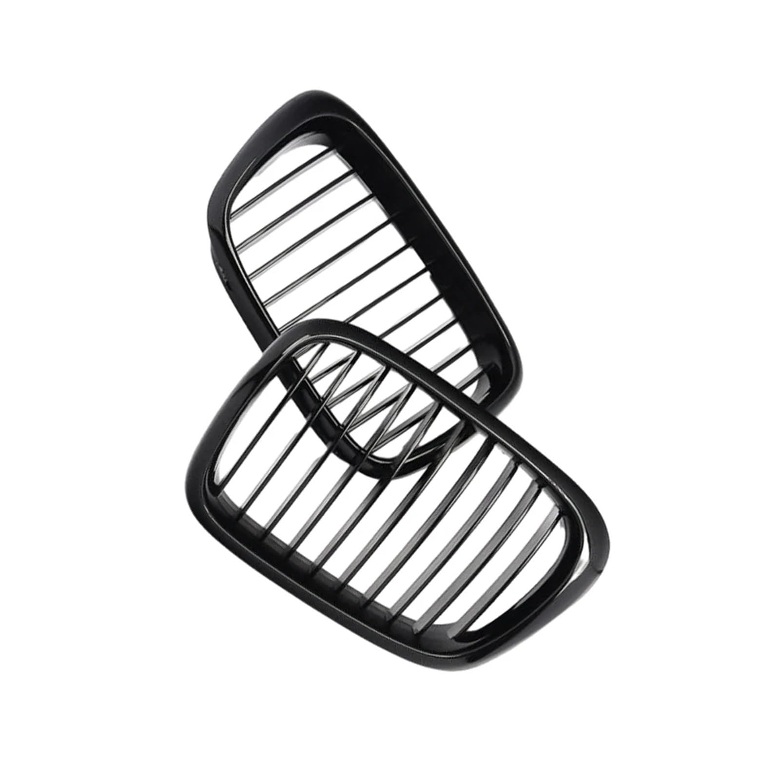 Haube Mesh Kühlergrill 51137005837 51137005838 Niere Kühlergrill Für E39 5 Serie 528i 525i 540i 1999 2000 2001 2002 2003(Gloss Black) von QIFANB
