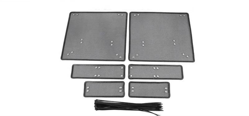Haube Mesh Kühlergrill 6PCS Auto Lufteinlass Schutz Abdeckung Airin Einsatz Net Auto Vent Racing Grill Filter Für Chery Für JETOUR T2 2024-2025 von QIFANB