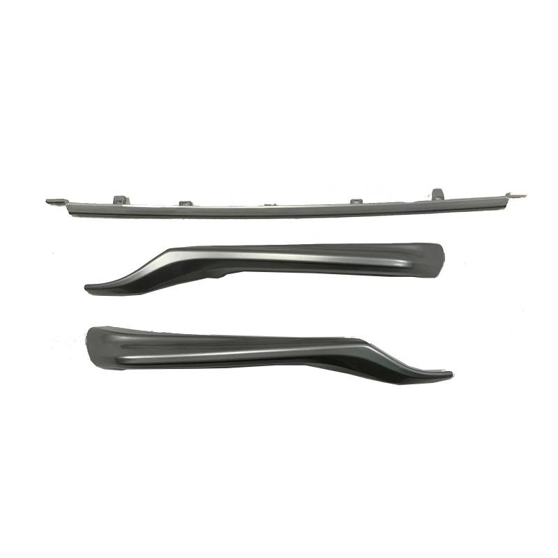 Haube Mesh Kühlergrill Auto Front Stoßstange Form Abdeckung Unteren Kühlergrill Trim 3PCS EIN Set Für Toyota Für Camry Für SE/XSE 2021-2022(Glossy Black) von QIFANB
