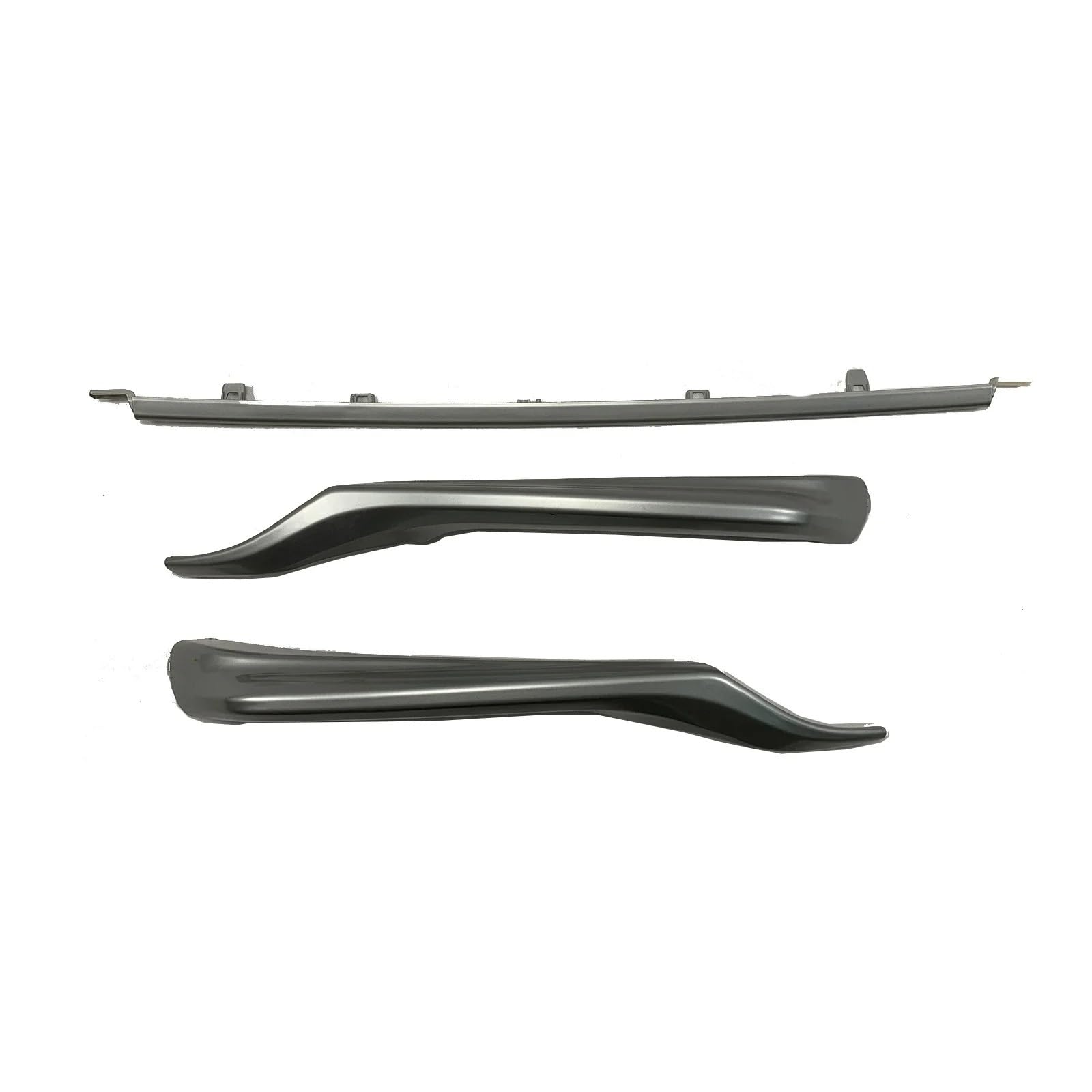 Haube Mesh Kühlergrill Auto Front Stoßstange Form Abdeckung Unteren Kühlergrill Trim 3PCS EIN Set Für Toyota Für Camry Für SE/XSE 2021-2022(Sliver) von QIFANB