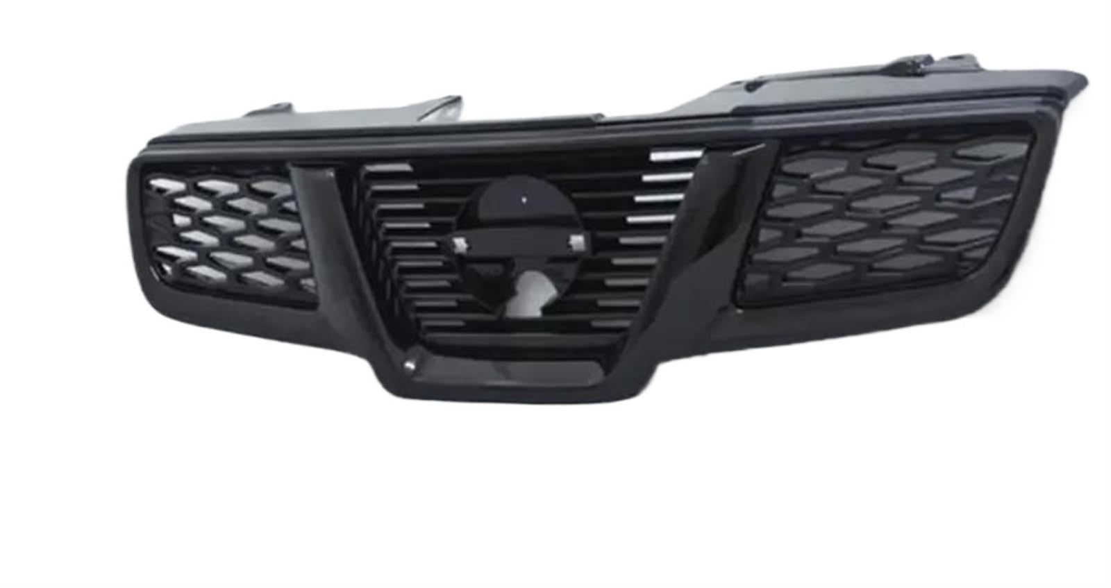 Haube Mesh Kühlergrill Auto Frontgrill Gitter Grill Auto Kühlergrill Für Nissan Für Qashqai J10 2008 2009 2010 2011 2012 2013(Without Camera Hole) von QIFANB