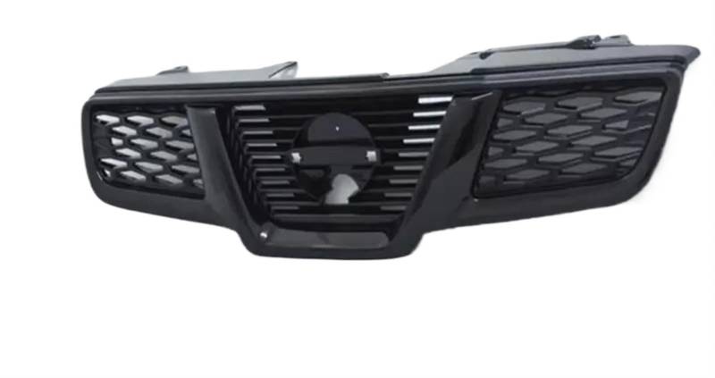 Haube Mesh Kühlergrill Auto Frontgrill Gitter Grill Auto Kühlergrill Für Nissan Für Qashqai J10 2008 2009 2010 2011 2012 2013(Without Camera Hole) von QIFANB