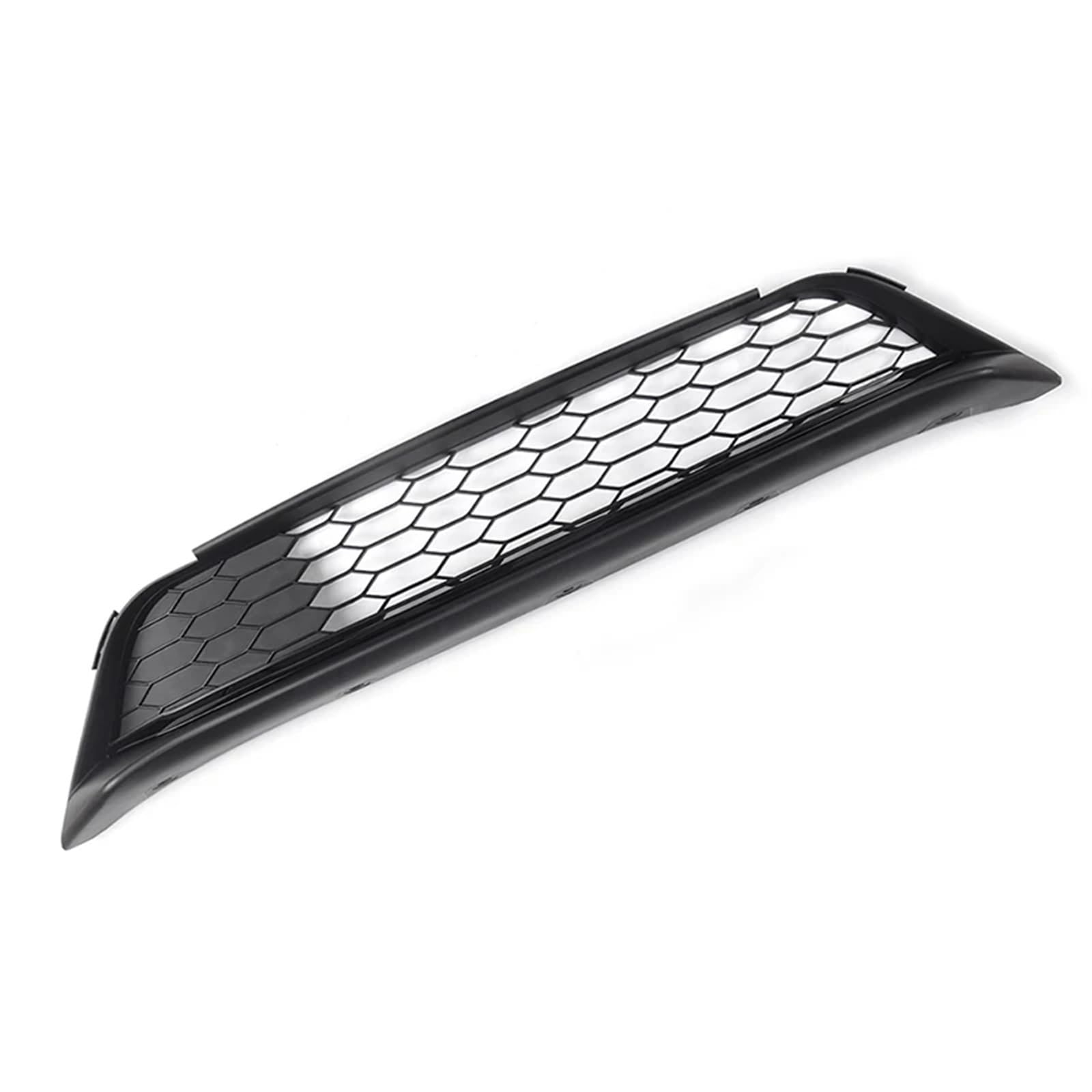 Haube Mesh Kühlergrill Für Accord 2016 2017 Auto Zubehör 71152T2FA50 Front Stoßstange Unteren Kühlergrill Mesh Mit Trim Streifen Fit(Black Strip) von QIFANB