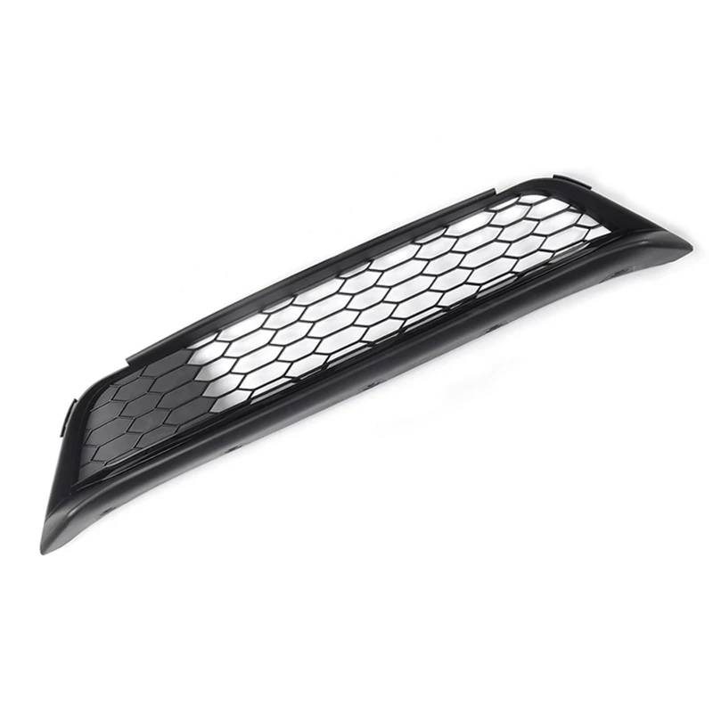 Haube Mesh Kühlergrill Für Accord 2016 2017 Auto Zubehör 71152T2FA50 Front Stoßstange Unteren Kühlergrill Mesh Mit Trim Streifen Fit(Black Strip) von QIFANB