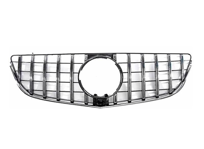 Haube Mesh Kühlergrill Für Benz E-Klasse W207 2009 2010 2011 2012 2013 2014 2015 2016 E200 E260 E320 E350 E400 E500 Auto Front Upper Bumper Hood Mesh Grille(2014-2016 Silver) von QIFANB