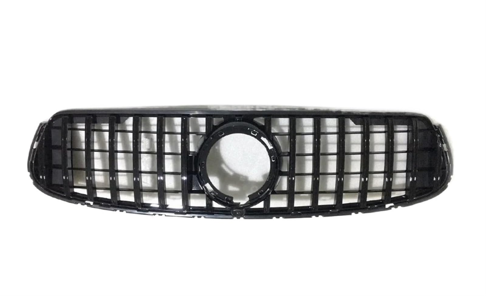 Haube Mesh Kühlergrill Für Benz Für GLC Coupe C253 X253 2015 2016 2017 2018 2019 2020 2021 2022 2023 Front Kühlergrill Einlass Gitter Grill Trim Mittleren Mesh(20-23 Type A Black) von QIFANB