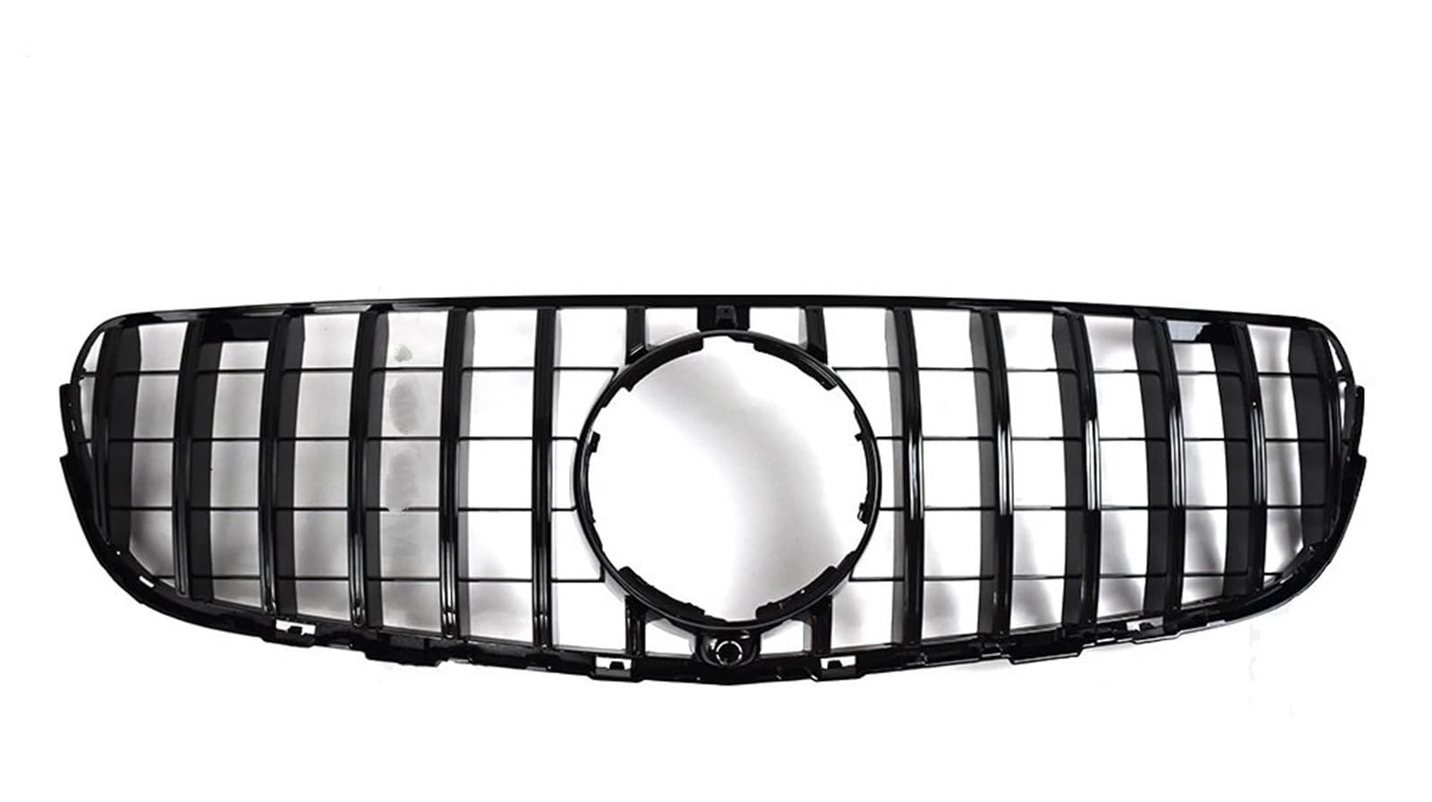 Haube Mesh Kühlergrill Für Benz Für GLC X253 200 220 260 300 350 2015 2016 2017 2018 Diamant Front Stoßstange Grille Grill Mesh Tuning(Type A Black) von QIFANB