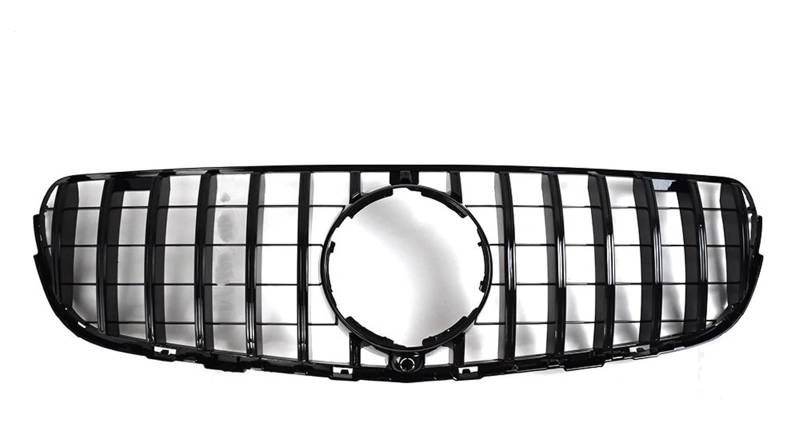 Haube Mesh Kühlergrill Für Benz Für GLC X253 200 220 260 300 350 2015 2016 2017 2018 Diamant Front Stoßstange Grille Grill Mesh Tuning(Type A Black) von QIFANB