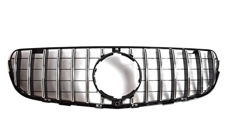 Haube Mesh Kühlergrill Für Benz Für GLC X253 200 220 260 300 350 2015 2016 2017 2018 Diamant Front Stoßstange Grille Grill Mesh Tuning(Type A Silvery) von QIFANB