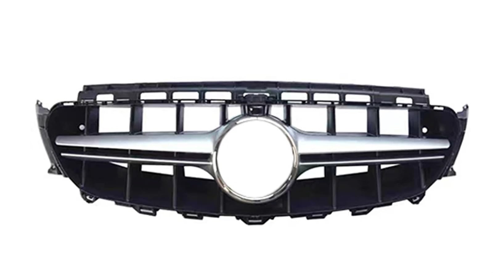 Haube Mesh Kühlergrill Für Benz W213 C238 A238 Für E E200 E260 E300 2016 2017 2018 2019 2020 Diamant Front Einlass Stoßstange Kühlergrill Haube Grill Mesh Sport(Type B Silvery) von QIFANB